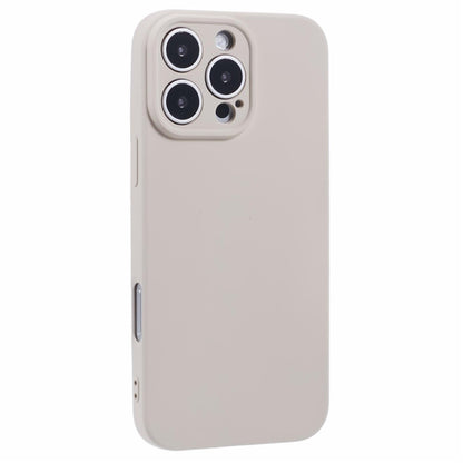 For iPhone 16 Pro Max Case Fiber Lining TPU Soft Anti-Scratch Phone Cover