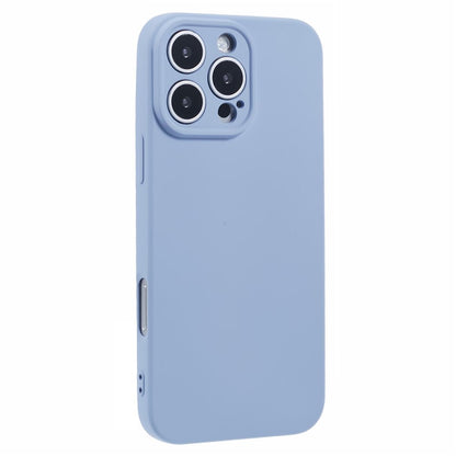 For iPhone 16 Pro Max Case Fiber Lining TPU Soft Anti-Scratch Phone Cover