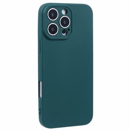 For iPhone 16 Pro Max Case Fiber Lining TPU Soft Anti-Scratch Phone Cover