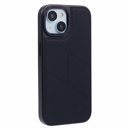 X-LEVEL For iPhone 15 Case Shockproof Geometric PU Leather Back Cover