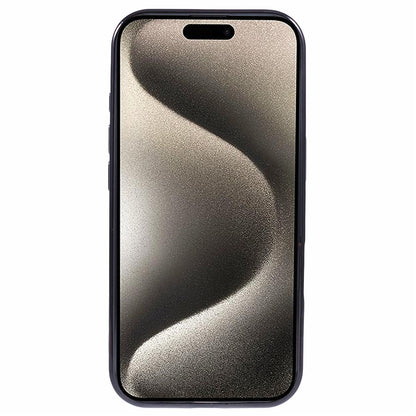For iPhone 16 Pro Magnetic Case Soft TPU Electroplating Phone Cover with Lens Film