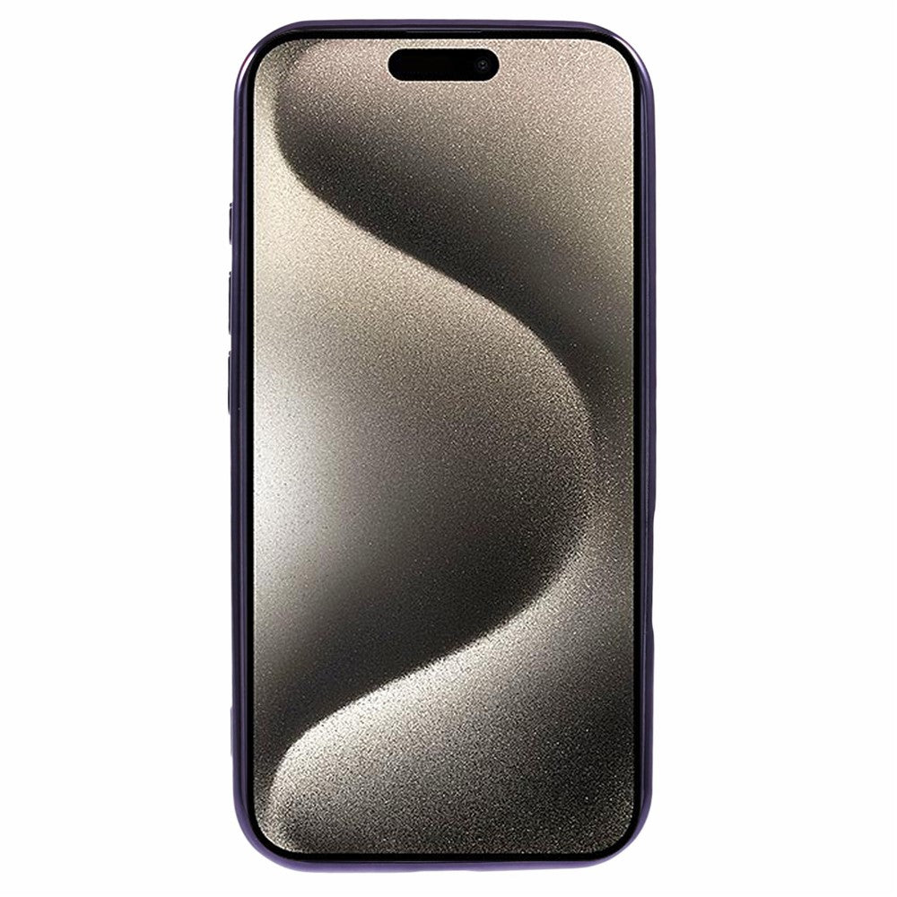 For iPhone 16 Case Compatible with Magsafe Clear TPU Phone Cover with Lens Film