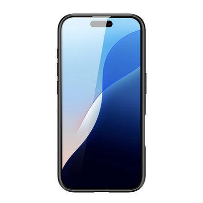 DUX DUCIS Rafi II Series for iPhone 16 Pro Magnetic Case Kickstand Card Slots Leather+TPU Phone Cover