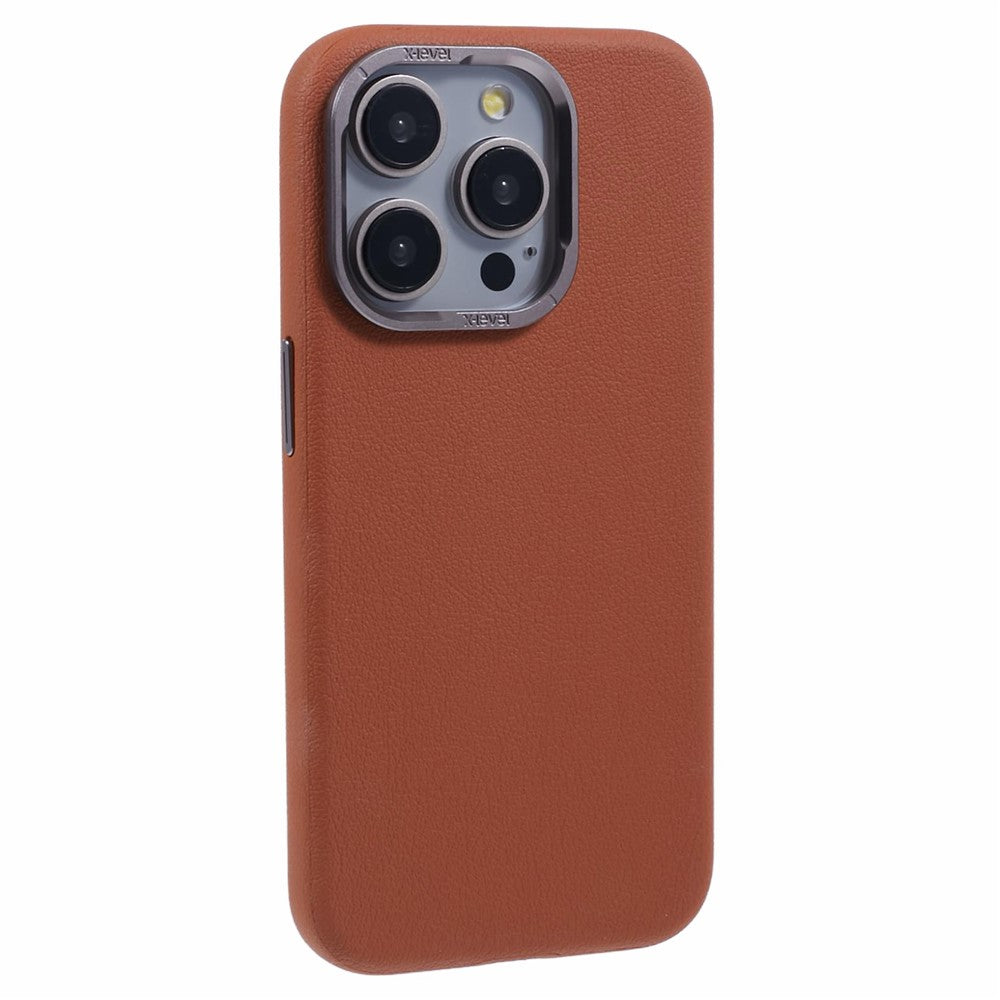X-LEVEL For iPhone 14 Pro Case Slim PU Leather Hard PC Shell Phone Cover