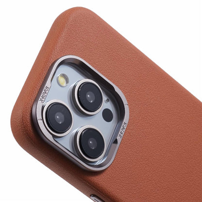 X-LEVEL For iPhone 14 Pro Case Slim PU Leather Hard PC Shell Phone Cover