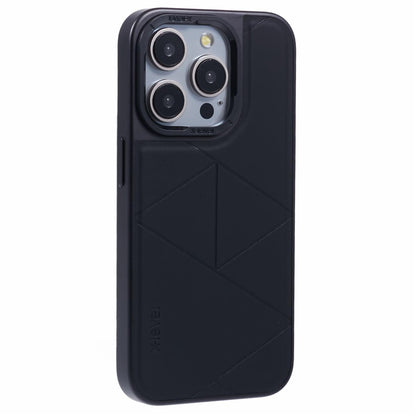X-LEVEL For iPhone 14 Pro Case Geometric Shockproof PC+TPU+Leather Phone Back Cover