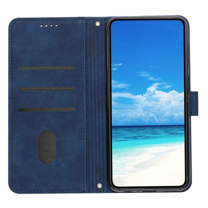 For iPhone 17e / 16e Case PU Leather Wallet Phone Cover Smile Love Heart Pattern