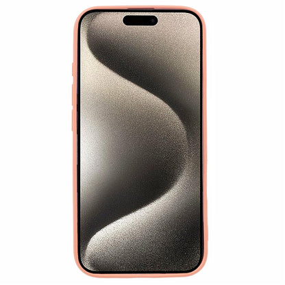 For iPhone 16 Case Fiber Lining TPU Soft Touch Phone Cover Drop Protection