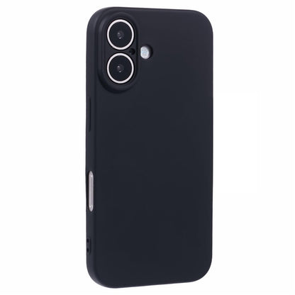 For iPhone 16 Case Fiber Lining TPU Soft Touch Phone Cover Drop Protection