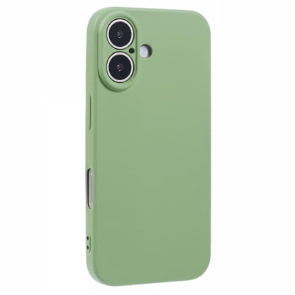 For iPhone 16 Case Fiber Lining TPU Soft Touch Phone Cover Drop Protection