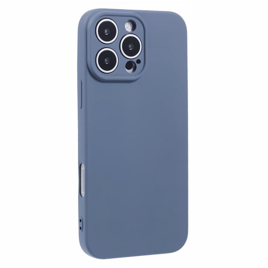 For iPhone 16 Pro Case TPU Back Soft Anti-Scratch Fiber Lining Phone Cover