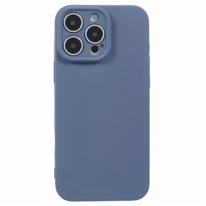 For iPhone 16 Pro Case TPU Back Soft Anti-Scratch Fiber Lining Phone Cover