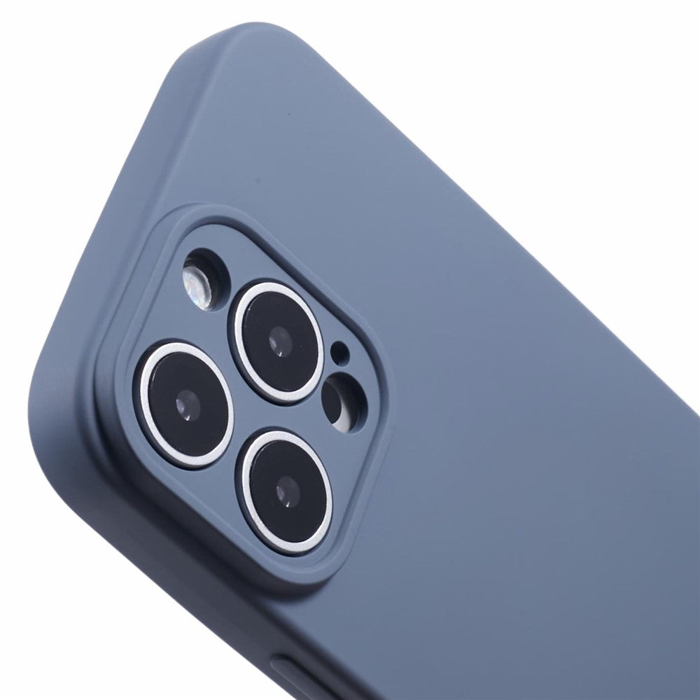 For iPhone 16 Pro Case TPU Back Soft Anti-Scratch Fiber Lining Phone Cover