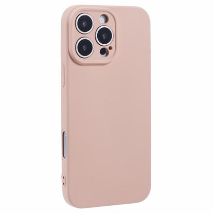 For iPhone 16 Pro Case TPU Back Soft Anti-Scratch Fiber Lining Phone Cover