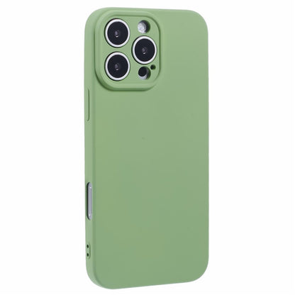 For iPhone 16 Pro Case TPU Back Soft Anti-Scratch Fiber Lining Phone Cover