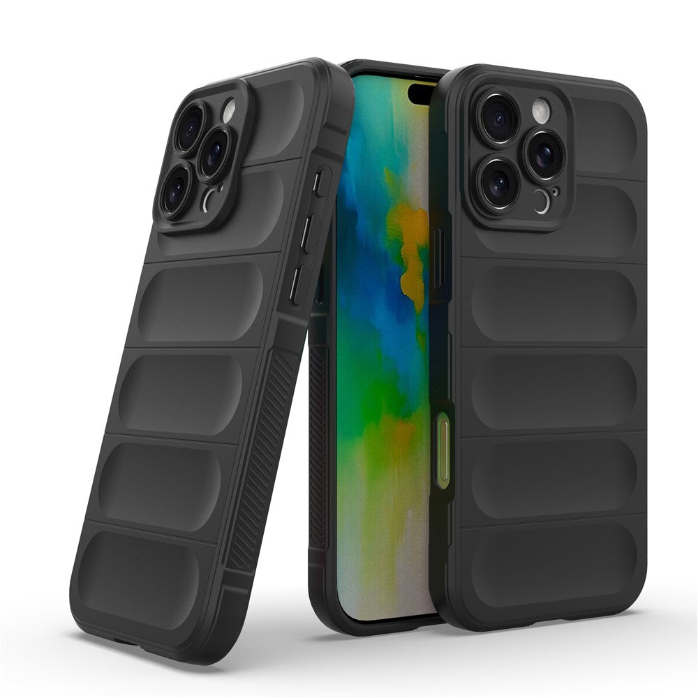 For iPhone 16 Pro Max Case Drop-Proof Protection Flexible TPU Phone Cover