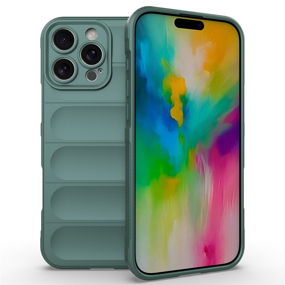 For iPhone 16 Pro Max Case Drop-Proof Protection Flexible TPU Phone Cover