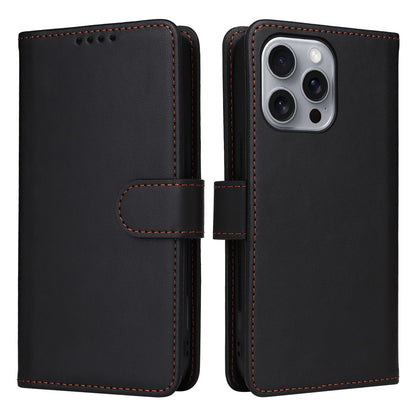 For iPhone 16 Pro Max Magnetic Case BETOPNICE Detachable PU Leather Phone Cover with Strap