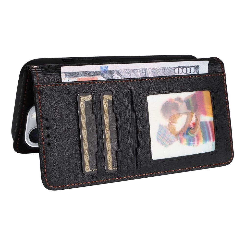 For iPhone 16 Pro Max Magnetic Case BETOPNICE Detachable PU Leather Phone Cover with Strap