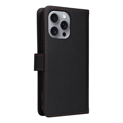 For iPhone 16 Pro Max Magnetic Case BETOPNICE Detachable PU Leather Phone Cover with Strap