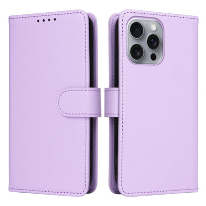 For iPhone 16 Pro Max Magnetic Case BETOPNICE Detachable PU Leather Phone Cover with Strap