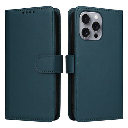 For iPhone 16 Pro Max Magnetic Case BETOPNICE Detachable PU Leather Phone Cover with Strap
