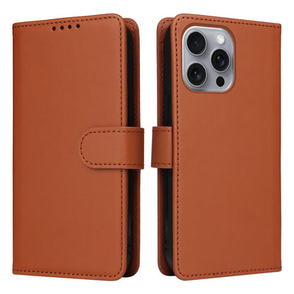 For iPhone 16 Pro Max Magnetic Case BETOPNICE Detachable PU Leather Phone Cover with Strap