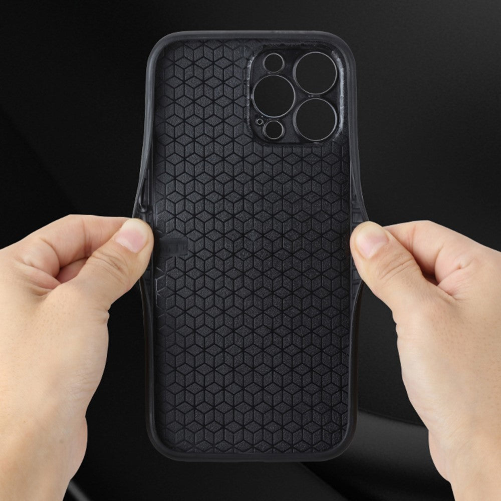 AZNS For iPhone 16 Pro Max Case Anti-Drop PU Leather+TPU Phone Cover