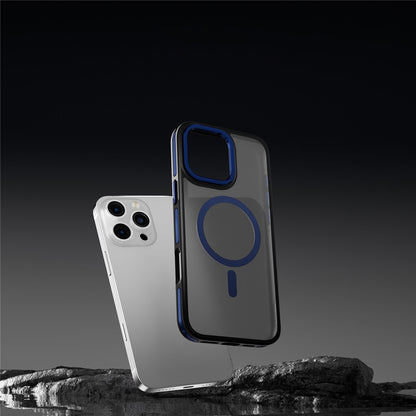 C1 Series For iPhone 14 Pro Magnetic Case Matte TPU+PC Phone Cover Compatible with MagSafe