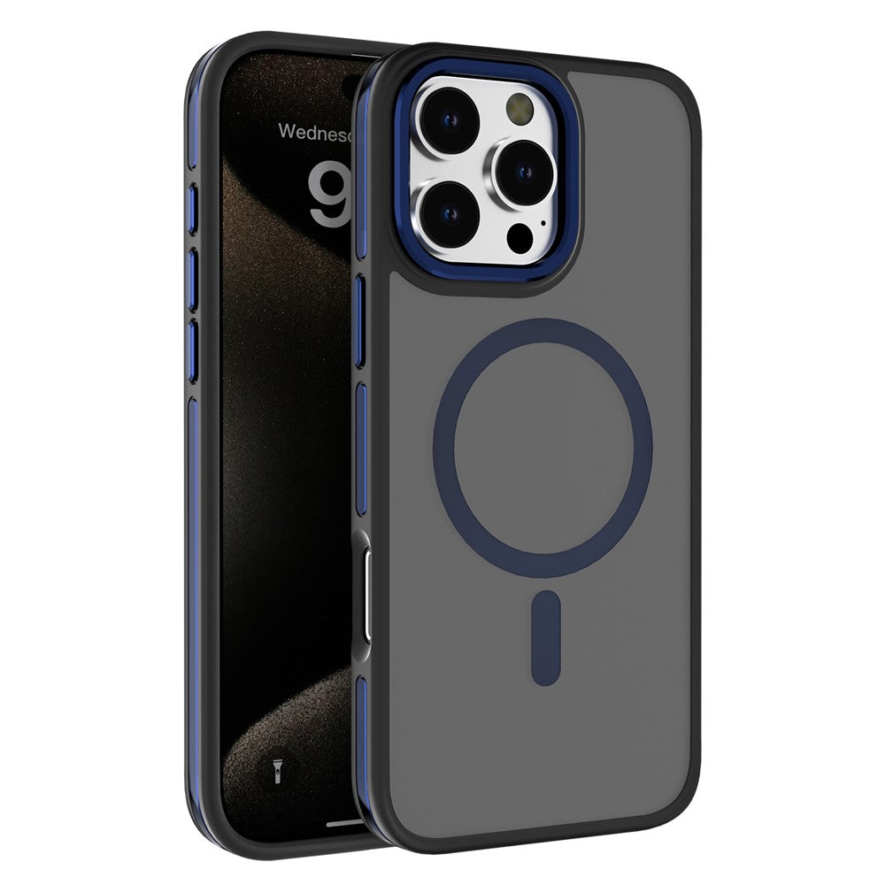 C1 Series For iPhone 14 Pro Magnetic Case Matte TPU+PC Phone Cover Compatible with MagSafe