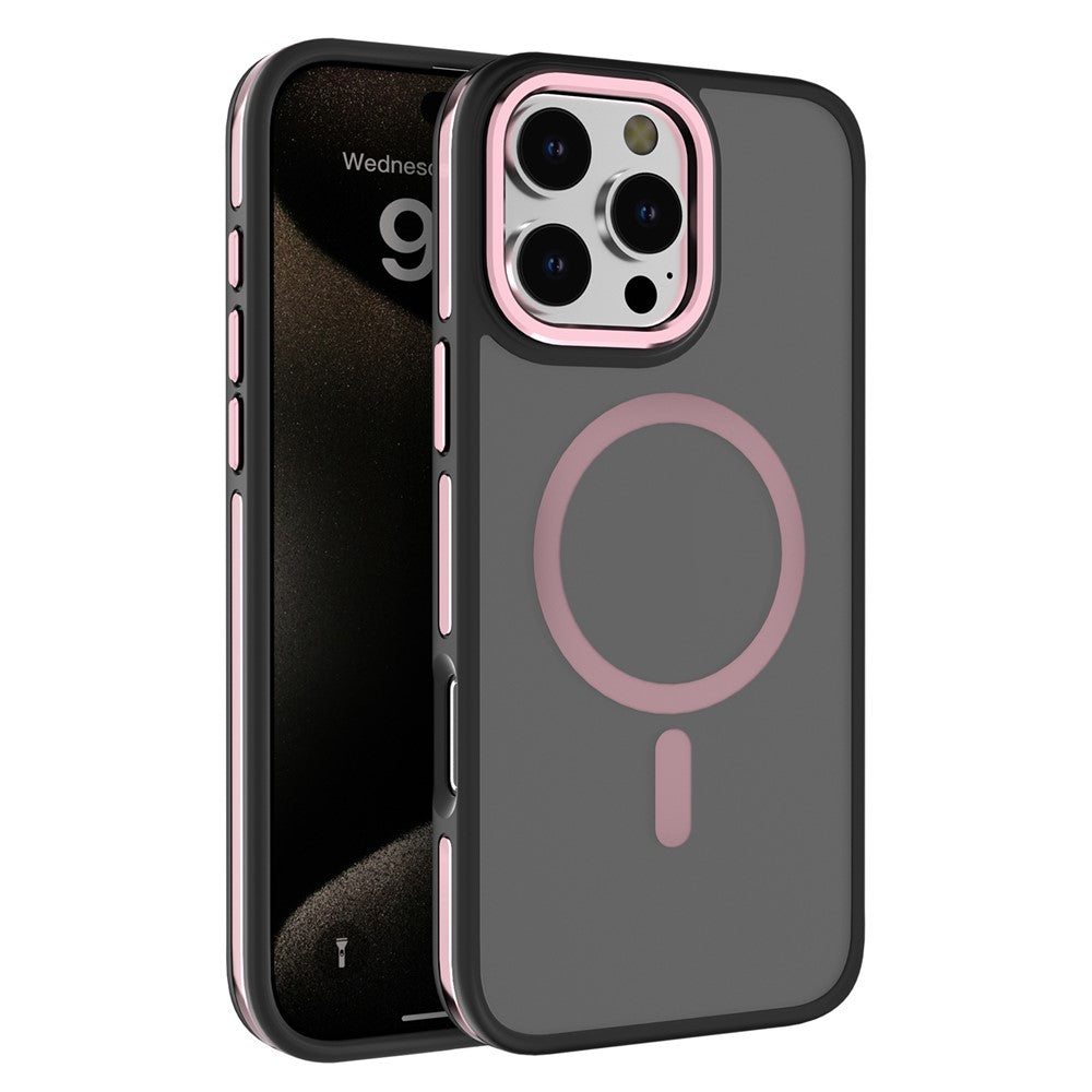 C1 Series For iPhone 14 Pro Magnetic Case Matte TPU+PC Phone Cover Compatible with MagSafe