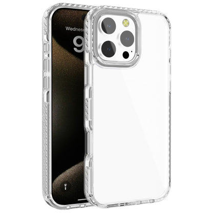 For iPhone 14 Pro Clear Phone Case PC+TPU Shell Anti-Scratch Phone Cover