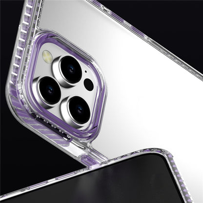 For iPhone 14 Pro Clear Phone Case PC+TPU Shell Anti-Scratch Phone Cover
