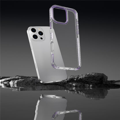 For iPhone 14 Pro Clear Phone Case PC+TPU Shell Anti-Scratch Phone Cover