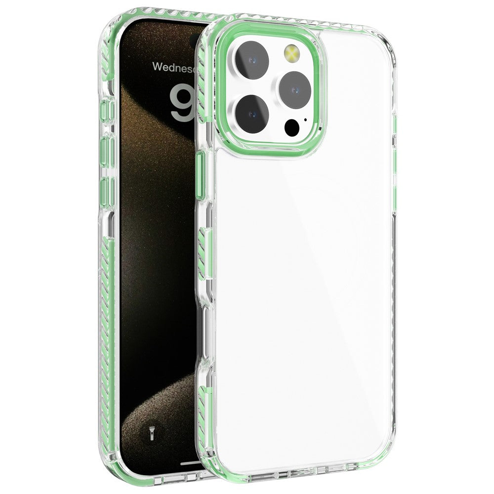 For iPhone 14 Pro Clear Phone Case PC+TPU Shell Anti-Scratch Phone Cover