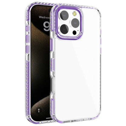 For iPhone 14 Pro Clear Phone Case PC+TPU Shell Anti-Scratch Phone Cover