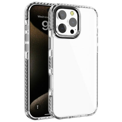 For iPhone 14 Pro Clear Phone Case PC+TPU Shell Anti-Scratch Phone Cover