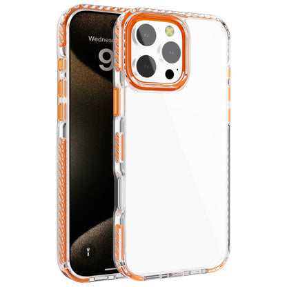 For iPhone 14 Pro Clear Phone Case PC+TPU Shell Anti-Scratch Phone Cover