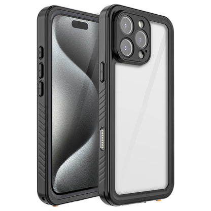 REDPEPPER FS Series For iPhone 16 Pro Phone Case IP68 Waterproof Clear Back Panel Phone Cover