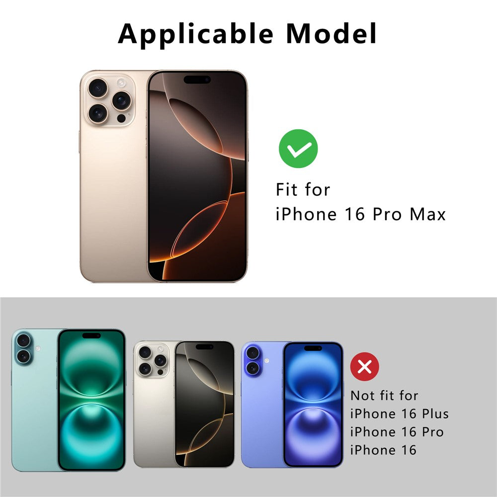 REDPEPPER For iPhone 16 Pro Max Case Compatible with MagSafe IP68 Waterproof Clear Phone Cover
