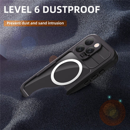 REDPEPPER For iPhone 16 Pro Case Compatible with MagSafe IP68 Waterproof Clear Phone Cover