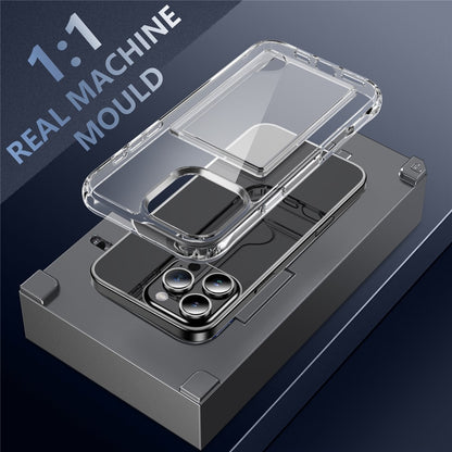 For iPhone 16 Pro Case with Card HolderShockproof TPU Phone Cover
