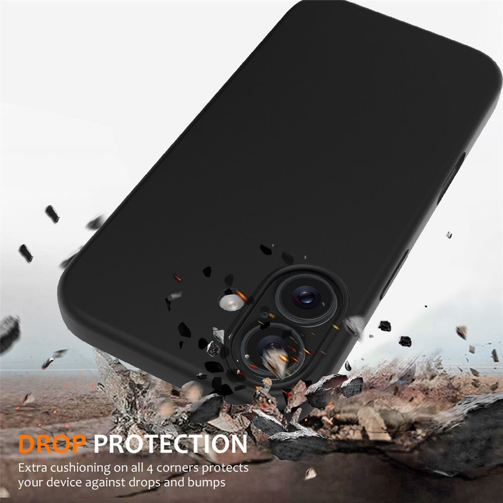 For iPhone 16 Case Compatible with MagSafe Anti-Drop Liquid Silicone Phone Cover