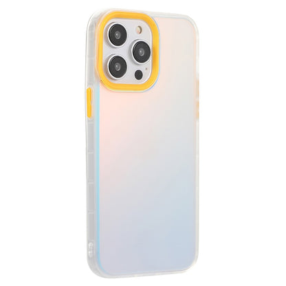 For iPhone 14 Pro Max Anti-Drop Phone Case PC+TPU Shockproof Case Protective Laser Matte Phone Cover