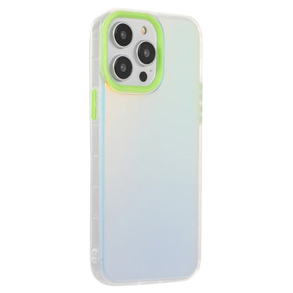 For iPhone 14 Pro Max Anti-Drop Phone Case PC+TPU Shockproof Case Protective Laser Matte Phone Cover