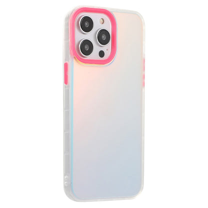For iPhone 14 Pro Max Anti-Drop Phone Case PC+TPU Shockproof Case Protective Laser Matte Phone Cover