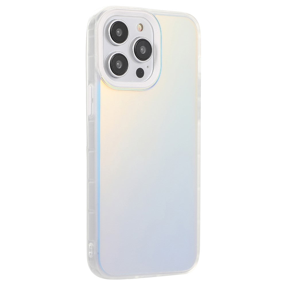 For iPhone 14 Pro Max Anti-Drop Phone Case PC+TPU Shockproof Case Protective Laser Matte Phone Cover