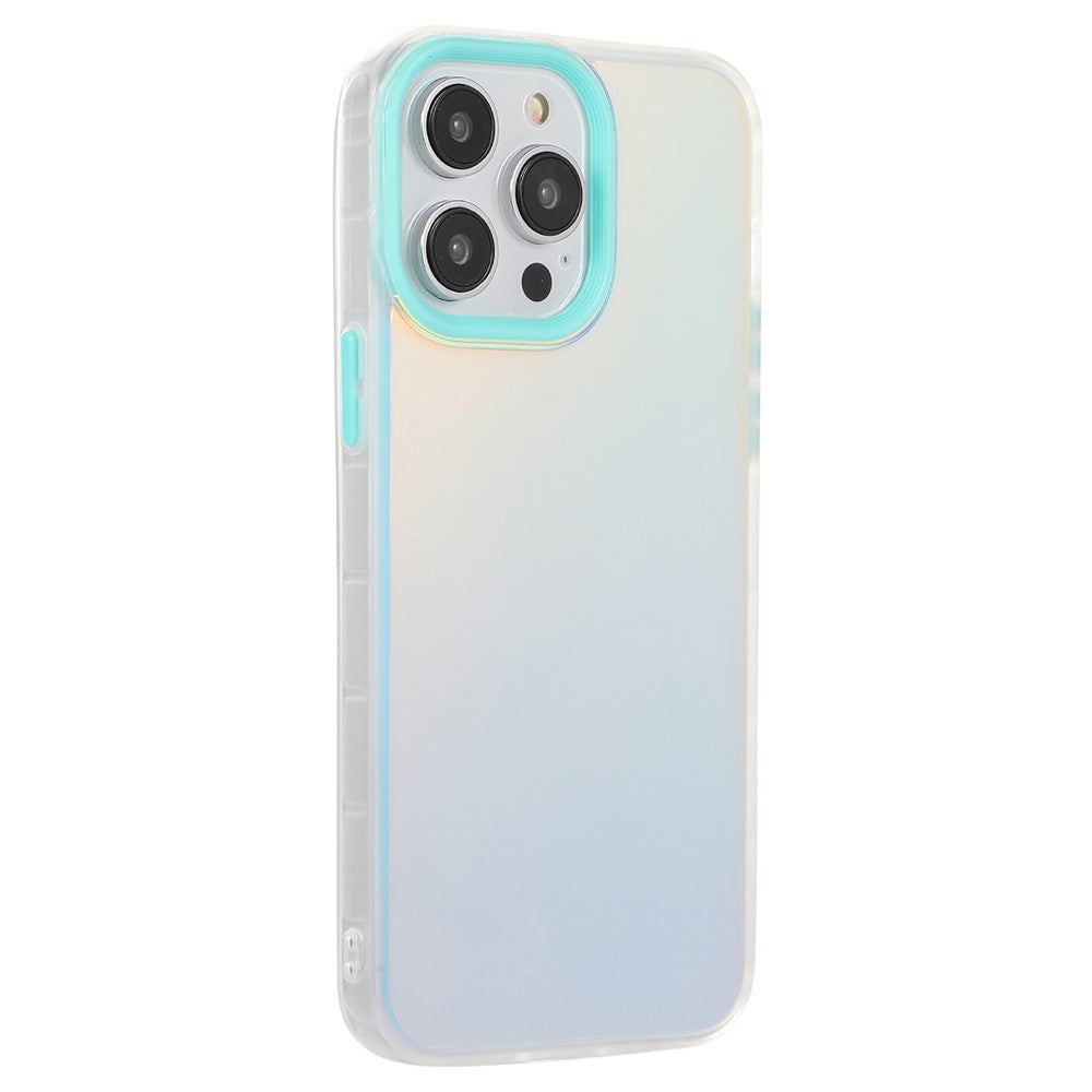 For iPhone 14 Pro Max Anti-Drop Phone Case PC+TPU Shockproof Case Protective Laser Matte Phone Cover