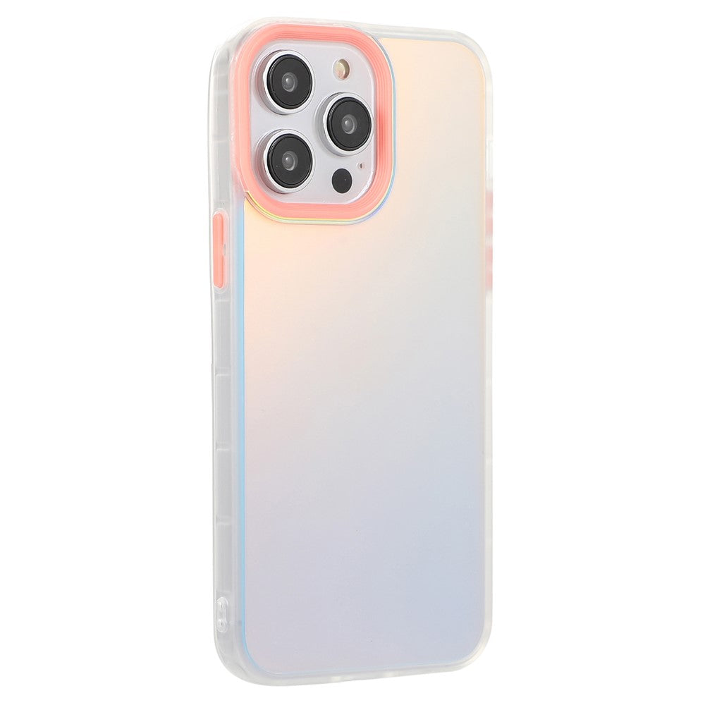 For iPhone 14 Pro Max Anti-Drop Phone Case PC+TPU Shockproof Case Protective Laser Matte Phone Cover