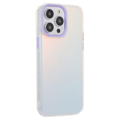 For iPhone 14 Pro Max Anti-Drop Phone Case PC+TPU Shockproof Case Protective Laser Matte Phone Cover